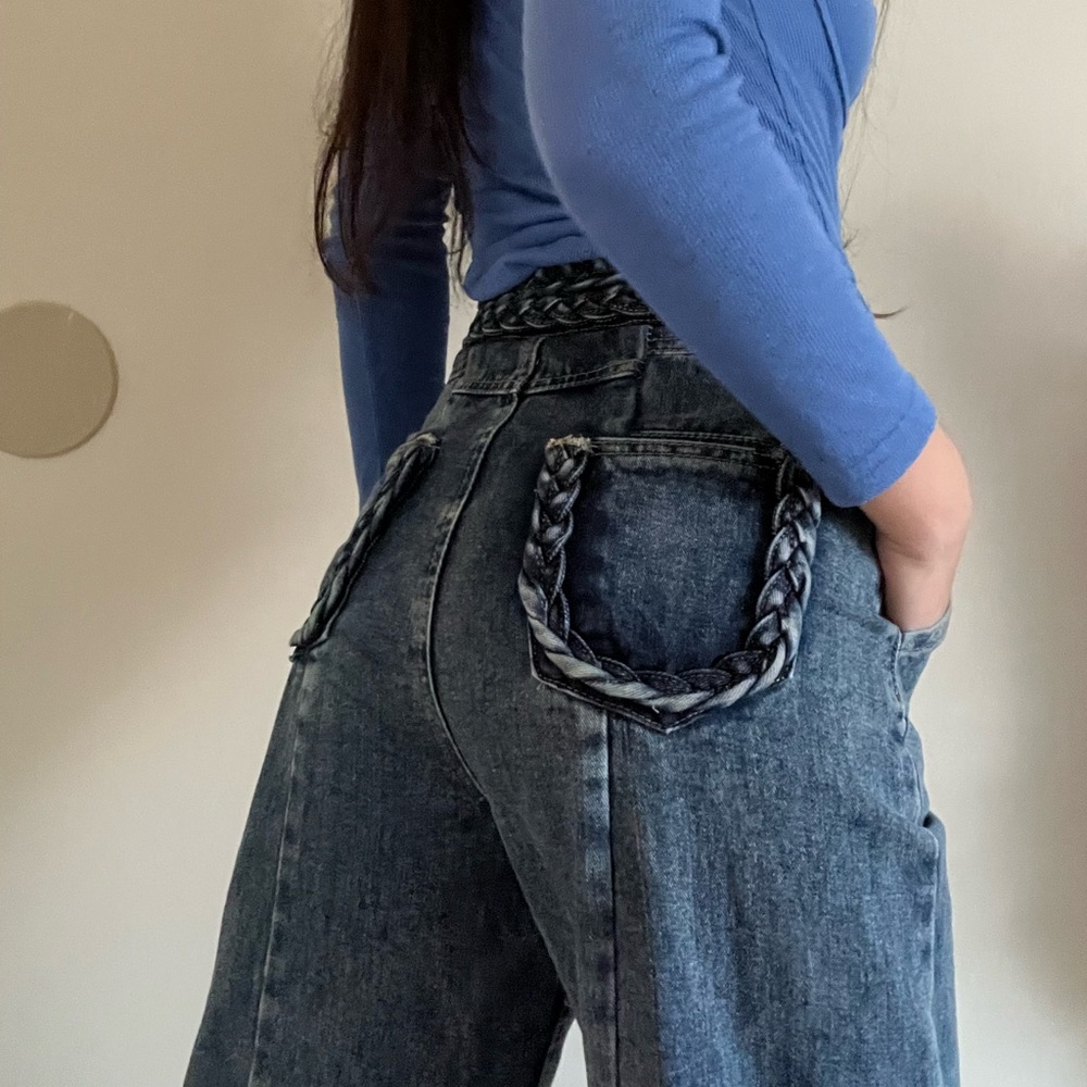Unique denim jeans size 25
